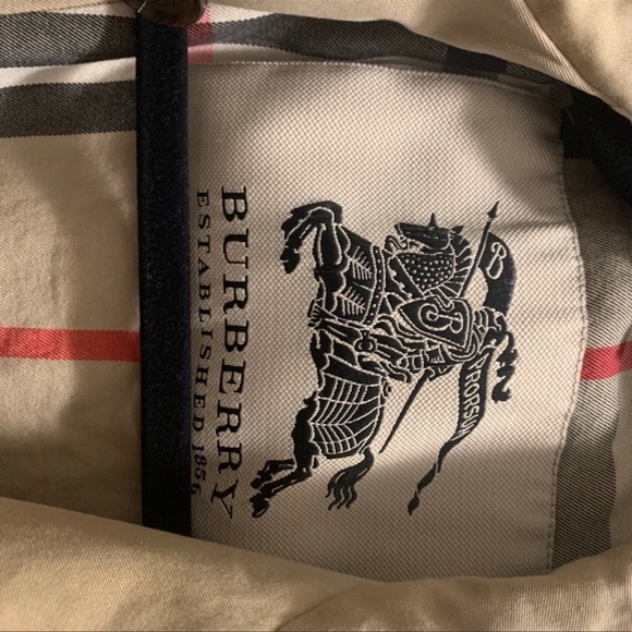 Mid Length Burberry Trench Coat - Picture 4 of 8